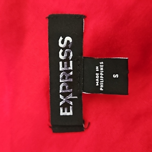 Express Dress Womens Small Black Red Purple Slip Dress Dark Romantic Vamp Y2K - Picture 11 of 12